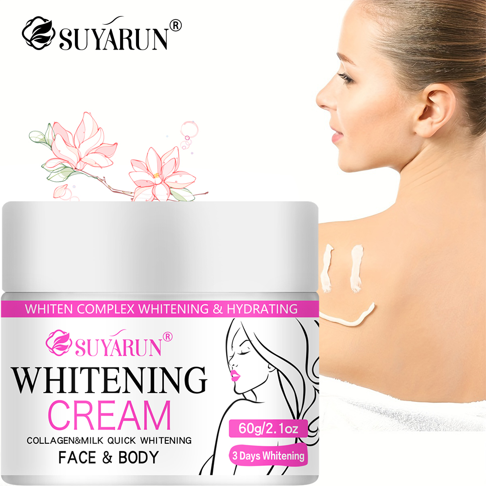 Luxury Skincare Gift Box - SUYARUN Weihnachtsgeschenk, aufhellende Creme, aufhellende Feuchtigkeitscreme