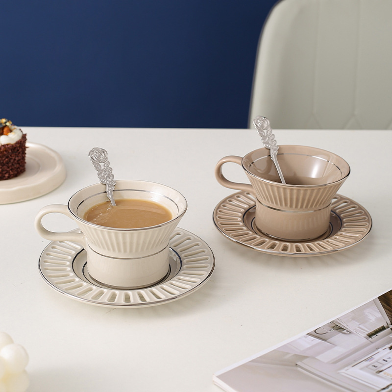 Luxury Skincare Products - Luxus Keramik Kaffee Tasse Gericht Nordic