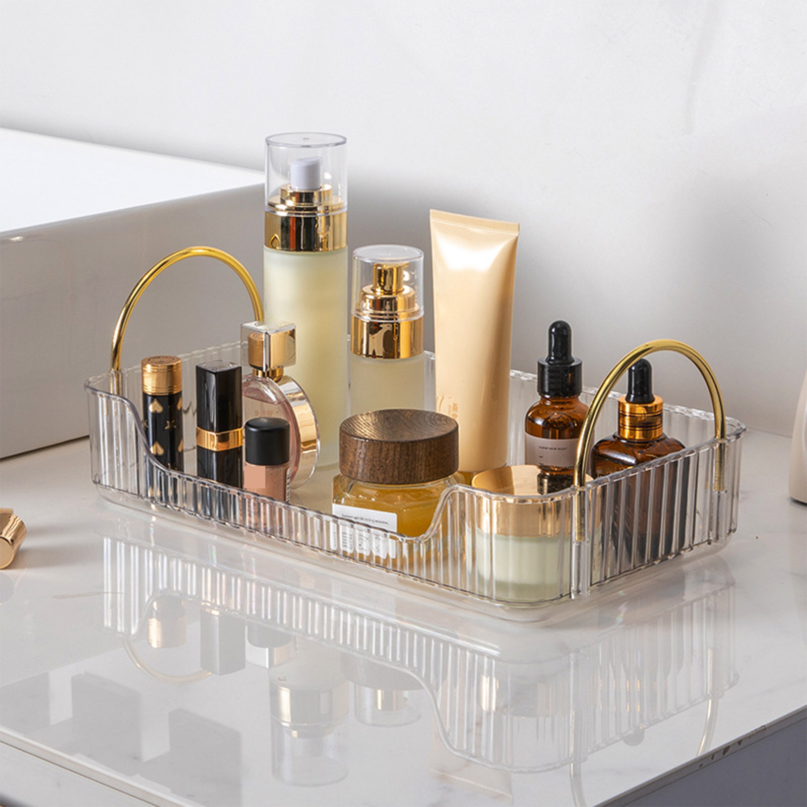 Badezimmer-Organizer, luxuriös – Luxury Skincare Products Bewertung und Preis