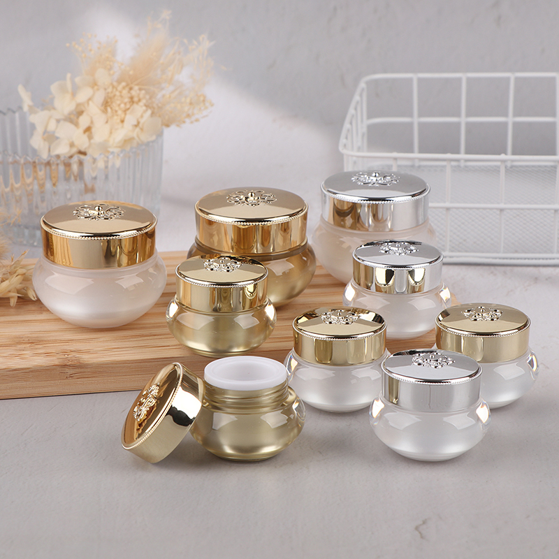 Leere Acryl-Reise-Cremetiegel  – Luxury Skincare Products Bewertung und Preis