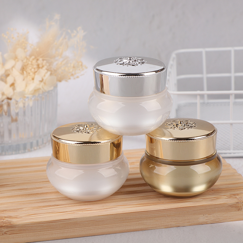 Leere Acryl-Reise-Cremetiegel  – Luxury Skincare Products Bewertung und Preis