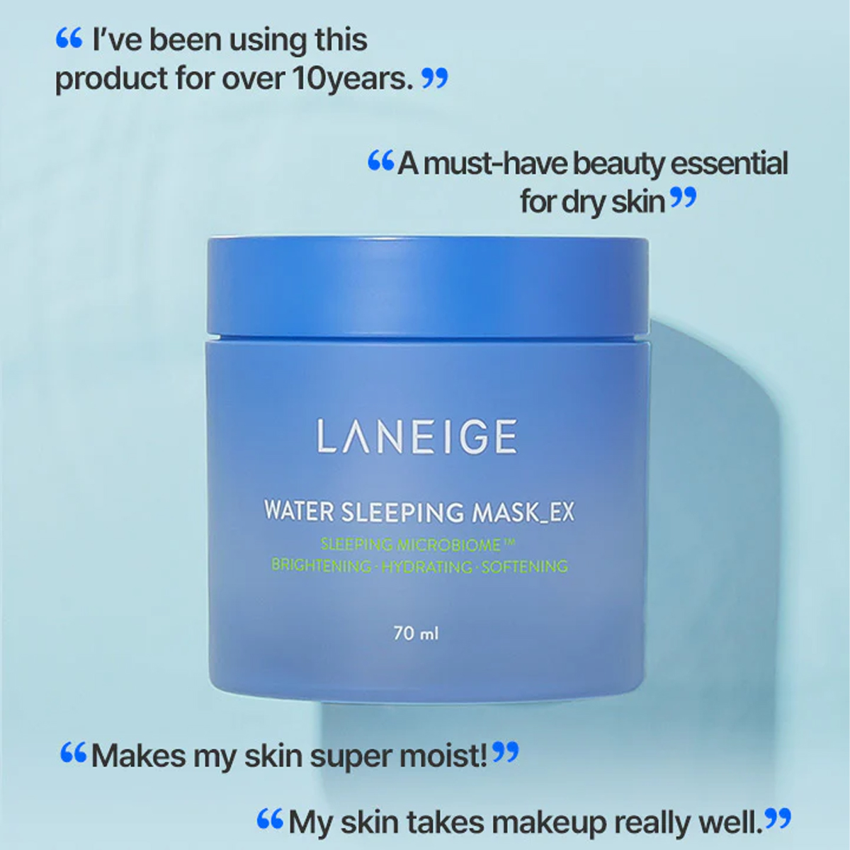 LANEIGE Wasser-Schlafmaske 70m – Luxury Skincare Korea Bewertung und Preis